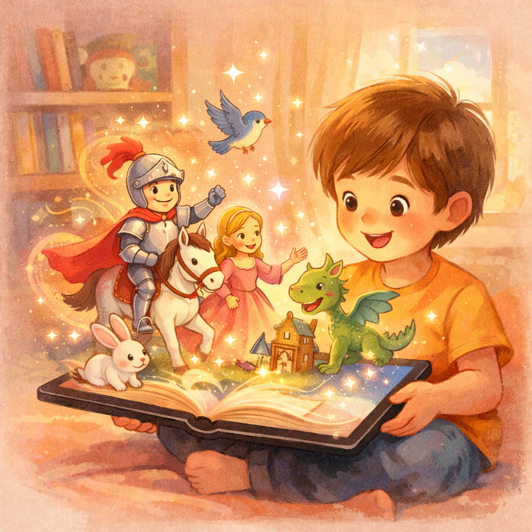 Beautiful illustrated pages